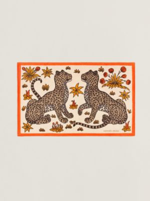 Leopards beach towel | Hermès USA